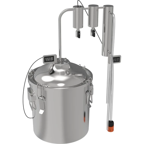 Destilador hawkSTILL 1.0 CONVEX 18 L - 2 decantadores - 2