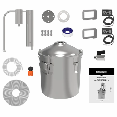 Destilador hawkSTILL 1.0 CONVEX 30L- 1 separador - 3