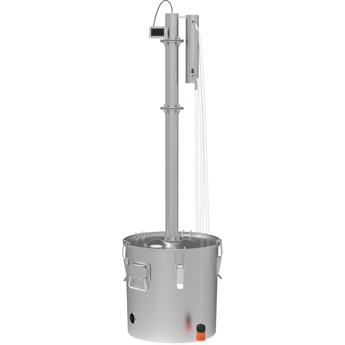 Destilador modular para aromatización sin calentador