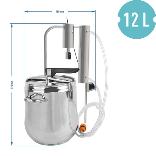 Destilador y olla a presión 2 en 1 12L - 8