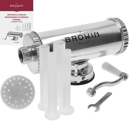 Embutidora horizontal 1,5 kg con pistón de silicona - 2