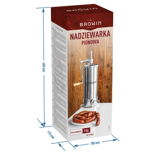 Embutidora vertical 5 kg - 11