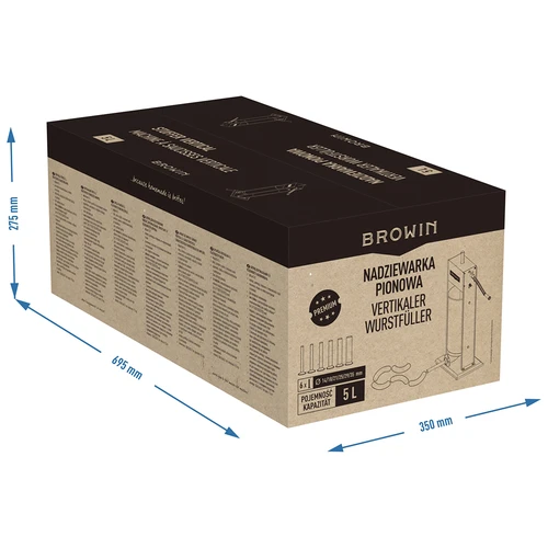Embutidora vertical premium 5 L - 13
