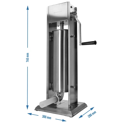 Embutidora vertical premium, 7 L - 12