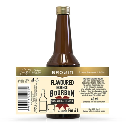 Esencia con sabor a Bourbon 40 ml - 5