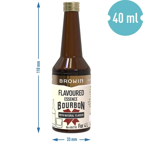 Esencia con sabor a Bourbon 40 ml - 9