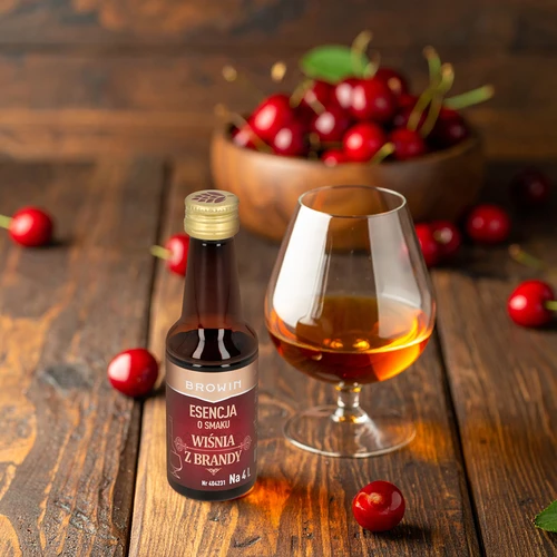Esencia con sabor a Cereza con brandy, 40 ml - para 4 L - 7