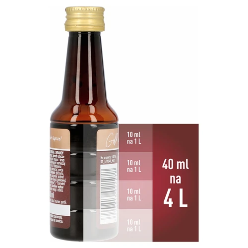 Esencia con sabor a Cereza con brandy, 40 ml - para 4 L - 5
