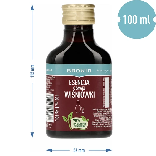 Esencia con sabor a cereza para 10 L - 100 ml - 5
