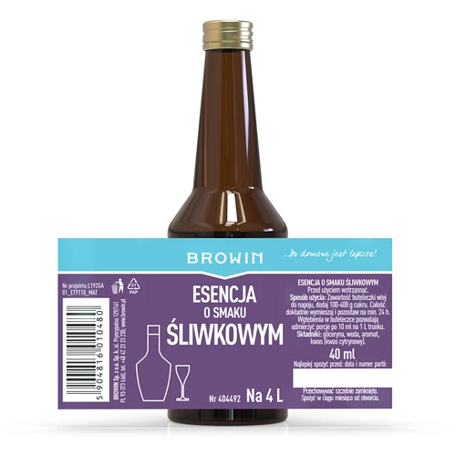 Esencia con sabor a ciruela 40ml - 4