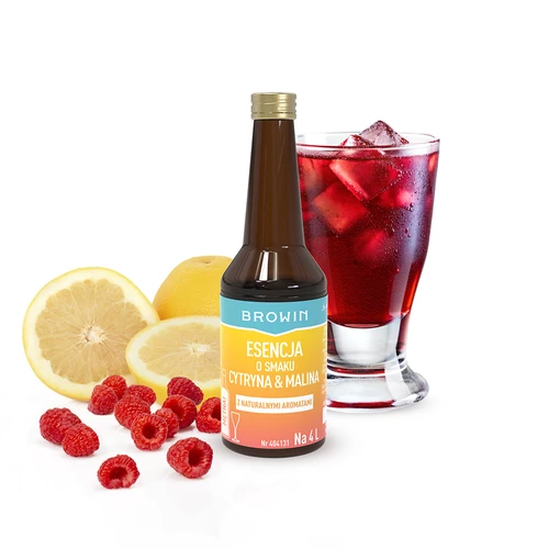 Esencia con sabor a limón y frambuesa 40 ml - 3