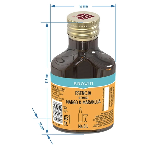 Esencia con sabor a mango maracuyá 100 ml - 6