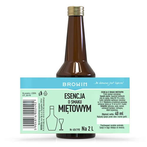 Esencia con sabor a menta para 2L - 40ml - 4