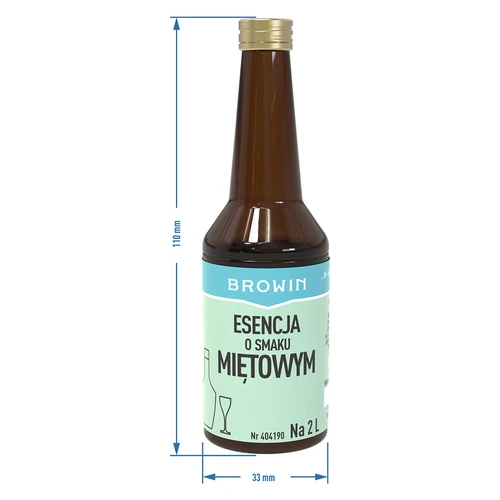 Esencia con sabor a menta para 2L - 40ml - 5