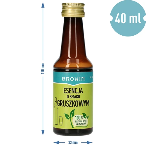 Esencia con sabor a pera - licor de pera, aromatizante 40 ml - 6