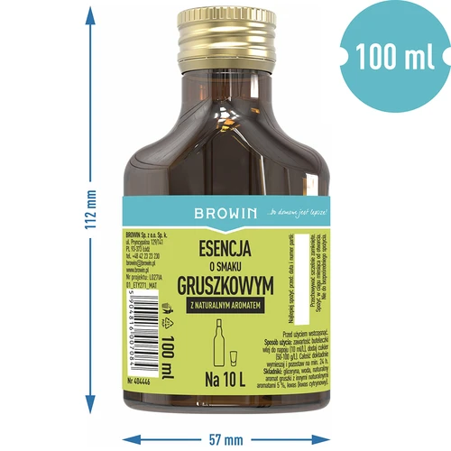Esencia con sabor a pera - licor de pera, concentrado 100 ml - 5