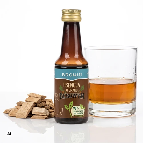 Esencia con sabor a roble, con aroma y extracto natural - 40 ml para 4 L - 4