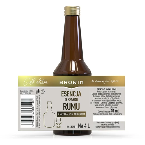 Esencia con sabor a ron 40 ml - 6