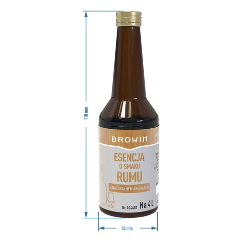 Esencia con sabor a ron para 4 L - 40 ml - 7