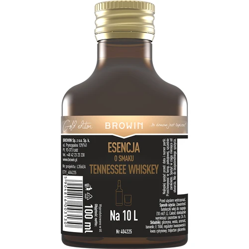 Esencia con sabor a Tennessee Whiskey para 10 L - 100 ml