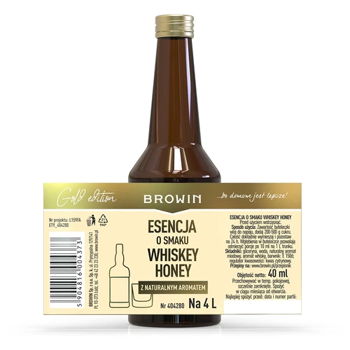 Esencia con sabor a Whisky Honey para 4 L - 40 ml - 7