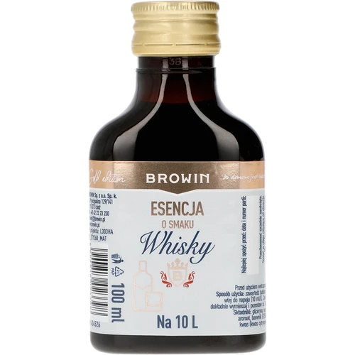 Esencia con sabor a whisky para 10 L, 100 ml