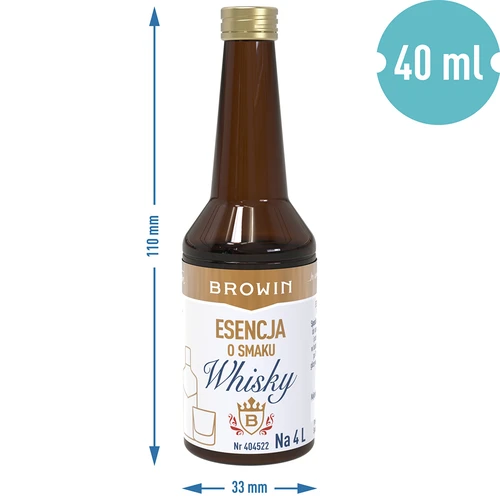 Esencia con sabor a Whisky 40ml - 7