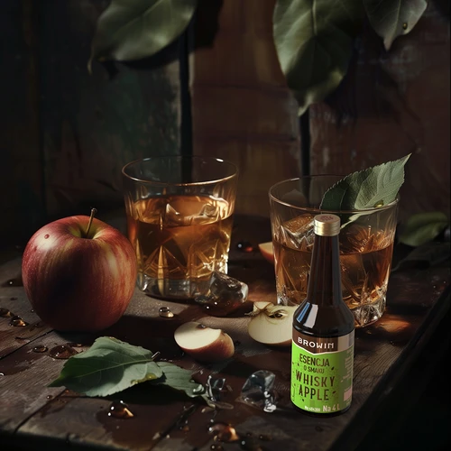 Esencia sabor Whisky Apple - 40 ml, para 4 L - 8