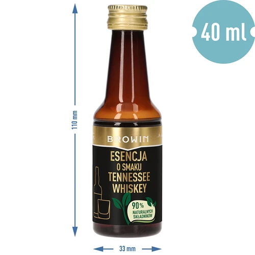 Esencia con sabor a whisky de Tennessee para 4 L - 40 ml - 8