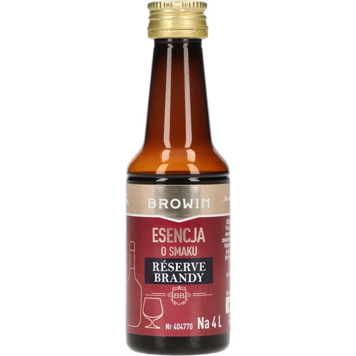 Esencia con sabor Reserve Brandy, 40 ml, para 4 L