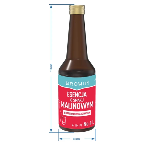 Esencia de frambuesa con aroma natural para 4 L - 40 ml - 7