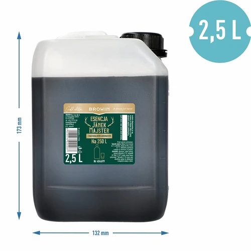 Esencia Jänek Majster, 2,5 L para 250 L de bebida terminada - 3