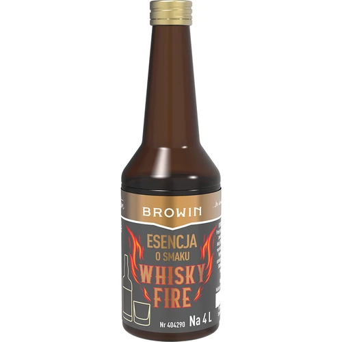 Esencia con sabor Whisky Fire para 4 L, 40 ml