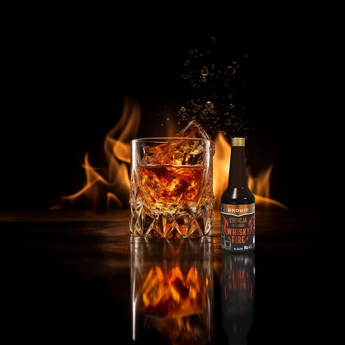 Esencia con sabor Whisky Fire para 4 L, 40 ml - 8