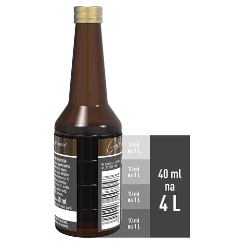 Esencia con sabor Whisky Fire para 4 L, 40 ml - 5