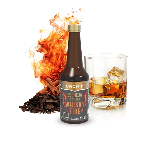 Esencia con sabor Whisky Fire para 4 L, 40 ml - 3