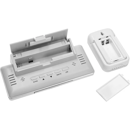 Estación meteorológica RCC, DCF–electr sin cable sensor blanco - 5