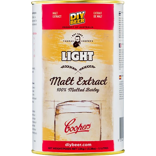 Extracto de malta claro Coopers Light