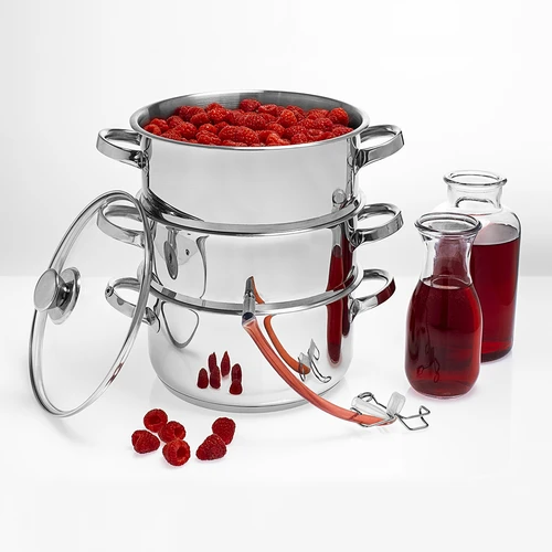 Extractor de zumo al vapor de acero inoxidable 8 L - 9