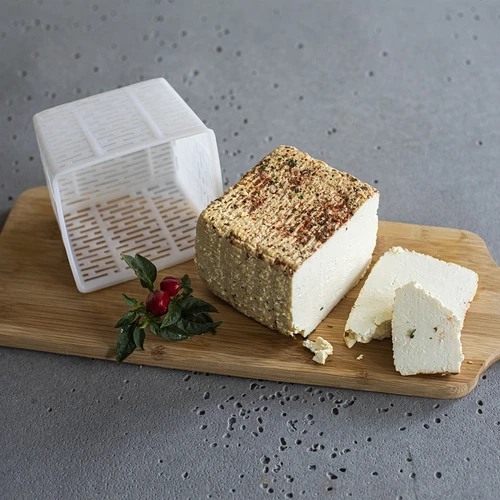 Forma quesera cuadrada 11x11x8,5cm para 500g - 3