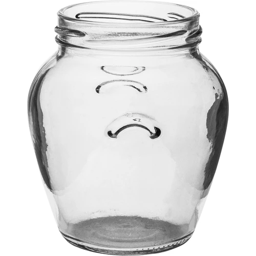 Frasco Ánfora 580ml con tapa negra fi82 6uds. - 4