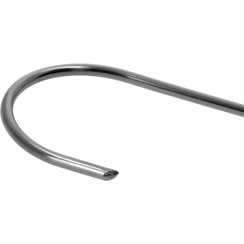 Ganchos para ahumado - en S, biselados 45°, 4 mm x 150 mm, 5 uds. - 5