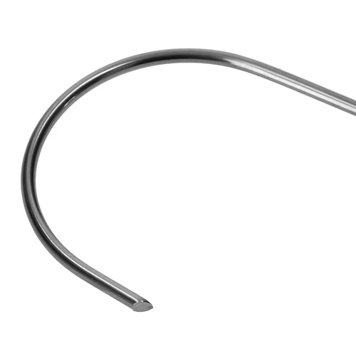 Ganchos para ahumado - en S, puntas biseladas a 45°, 3 mm x 150 mm, 5 uds. - 5