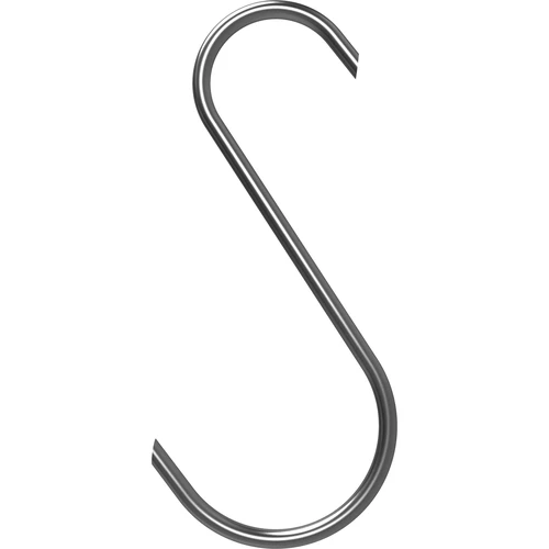 Ganchos para ahumar - en S, corte a 45°, 5 mm x 150 mm, 5 uds. - 4