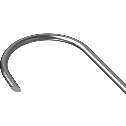 Ganchos para ahumar - en S, corte a 45°, 5 mm x 150 mm, 5 uds. - 5