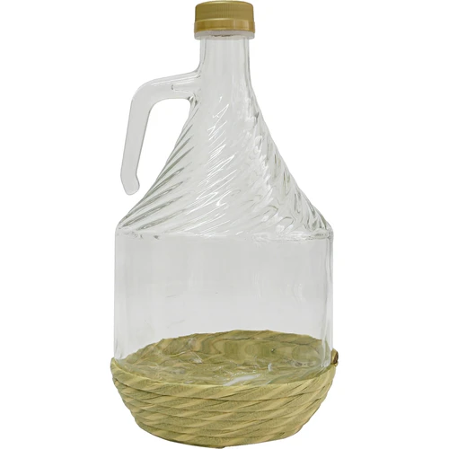 Garrafa Dama 2L con revestimiento, con tapa
