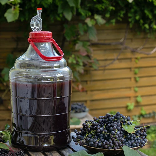 Garrafa para vino ligera, irrompible, con asa, 15L - 7