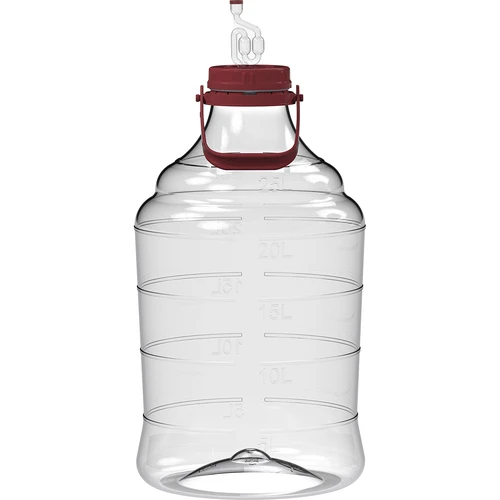 Garrafa para vino ligera, irrompible, con asa, 25L