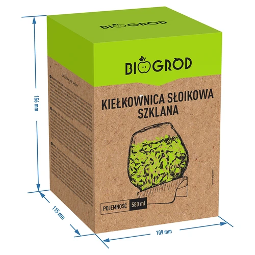 Germinador de frascos Twist-off + 5 semillas - 7
