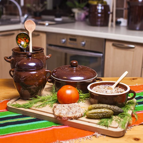 Gres - olla de 500ml para manteca sin tapa - 2